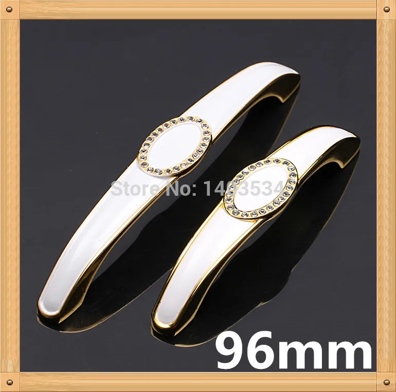 

Hole CC 96mm/128mm Zinc Alloy handle drawer handle Antique furniture handle cabinet handle Ivory white color