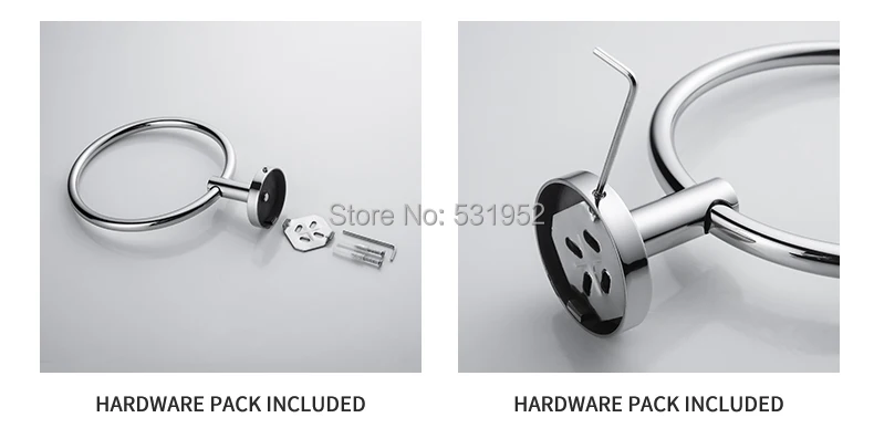 Высокое качество SUS 304 нержавеющая сталь набор аксессуаров для ванной комнаты хромированная вешалка для полотенец держатель для бумаги кольцо для полотенец Настенный