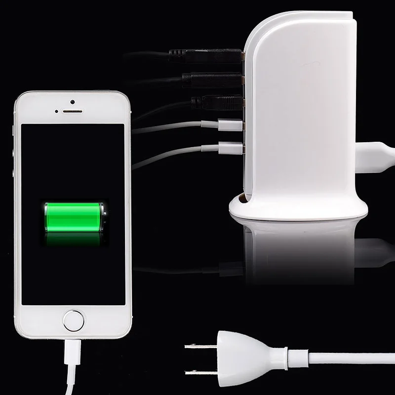 5 ميناء USB شاحن 30 W ل فون باد سامسونج Xiaomi هواوي SONYMobile الهاتف اللوحي شاحن السفر الذكية USB شاحن 5 ميناء USB شاحن 30 W ل فون باد سامسونج Xiaomi هواوي SONYMobile الهاتف اللوحي شاحن السفر الذكية USB شاحن