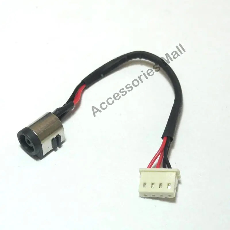  핏 SVF14E SVF14N SVF142 SVF15N DC 커넥터 노트북 소켓 전원 교체 용 케이블이 있는 새 노트북 DC 전원 잭