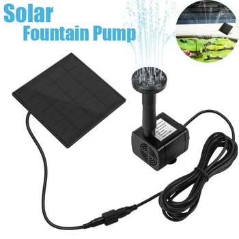 

Solar Powered 200L/H Fountain Water Pump Garden Miniature Floating Fountain Solar Direct Drive Aquarium Submersible Water Pump
