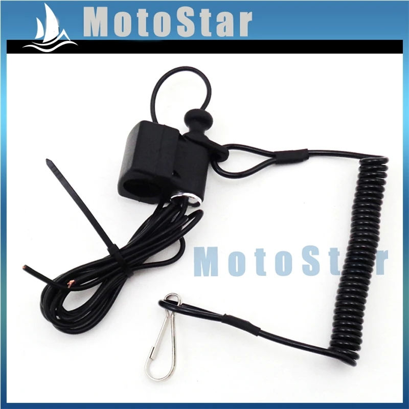 

Racing Tether Pull Kill Handle Switch For ATV Yamaha Honda Arctic Cat Bomardier TRX90 TRX250EX