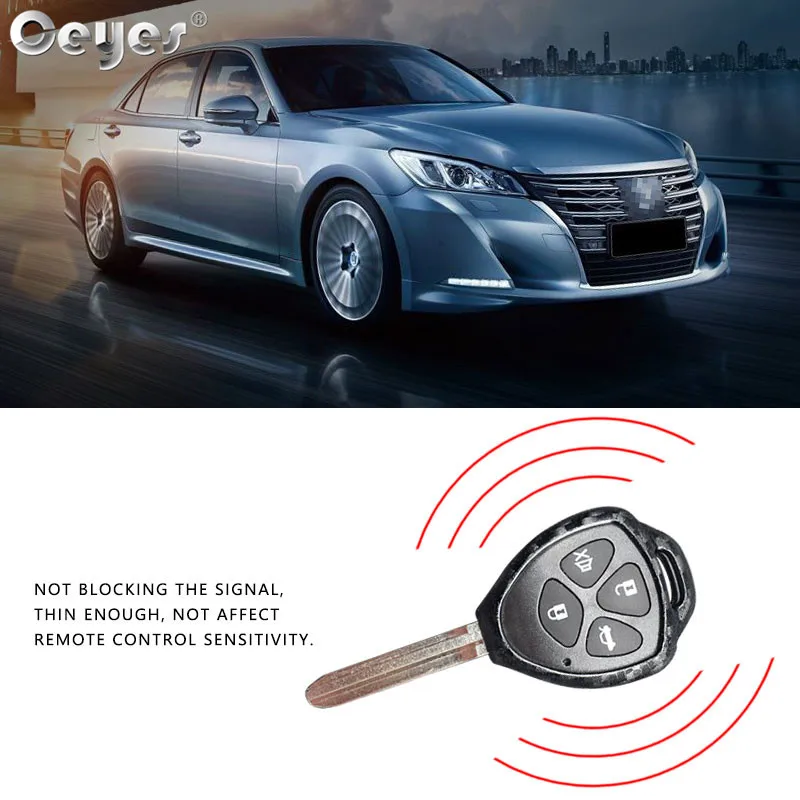 Carbon fiber key cover for TOYOTA (4)