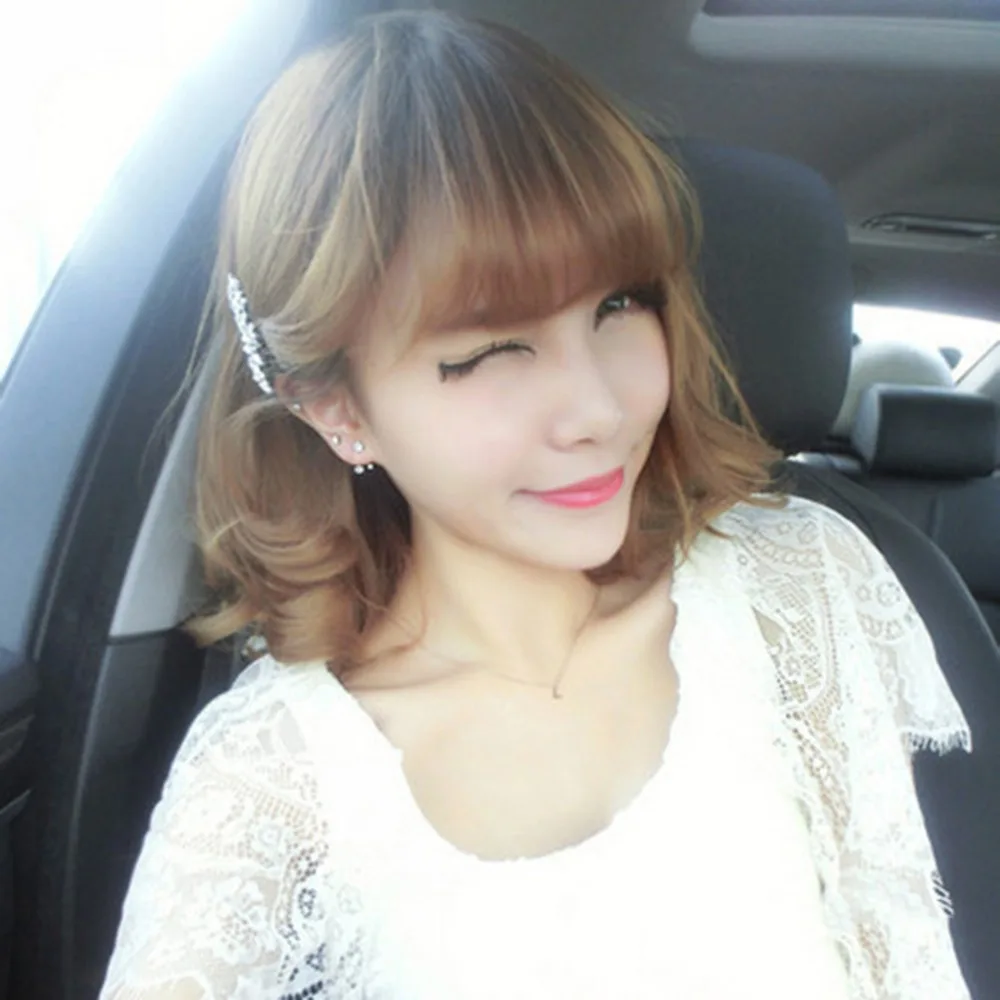 Hair Clips Women's Bride's Bridesmaid's Rhinestone Flower Crystal Hair Clip Comb Jewelry