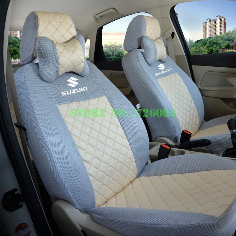 2 front seat Universal Car Seat Cover For Suzuki Jimny Grand Vitara