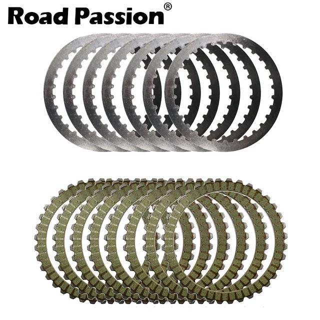 Road Passion Motorcycle Clutch Friction & Steel Plates Kit For Harley