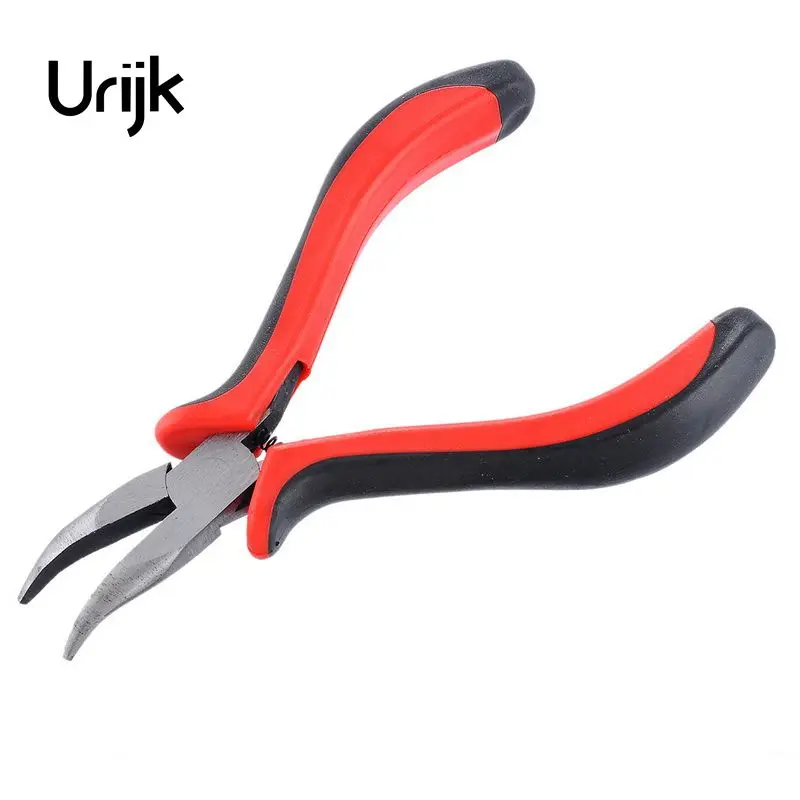 

Urijk 1pc Best Quality Stainless Steel Multifunctional Bent Mini Sharp Curved Long Nose Pliers Hand Tools 13.5cm(5-3/8")