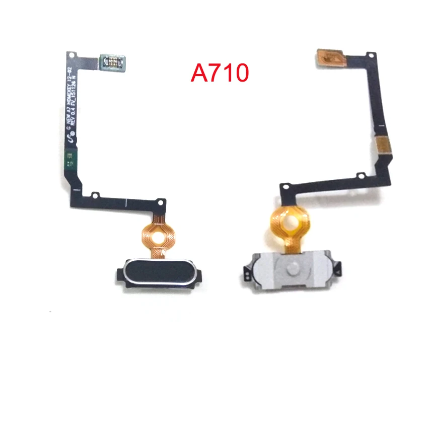 5 шт. для Samsung Galaxy A510 A710 A5 A7 2016 отпечаток пальца Touch ID кнопка домой гибкий сменный