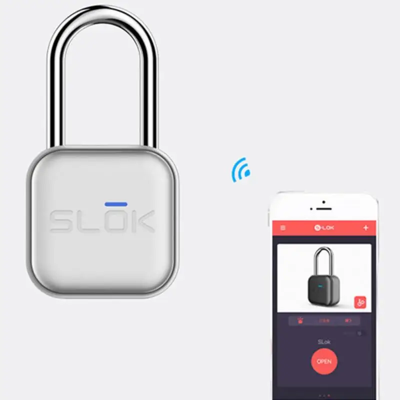 

Smart IOS Android Luggage Bluetooth Bicycle Mini Cabinet Padlock