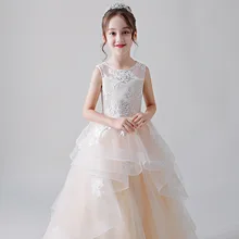 Vestido Comunion 2019 Vintage blanco vestidos de primera comunión Simple para niñas vestidos de niña de flores baratos para bodas