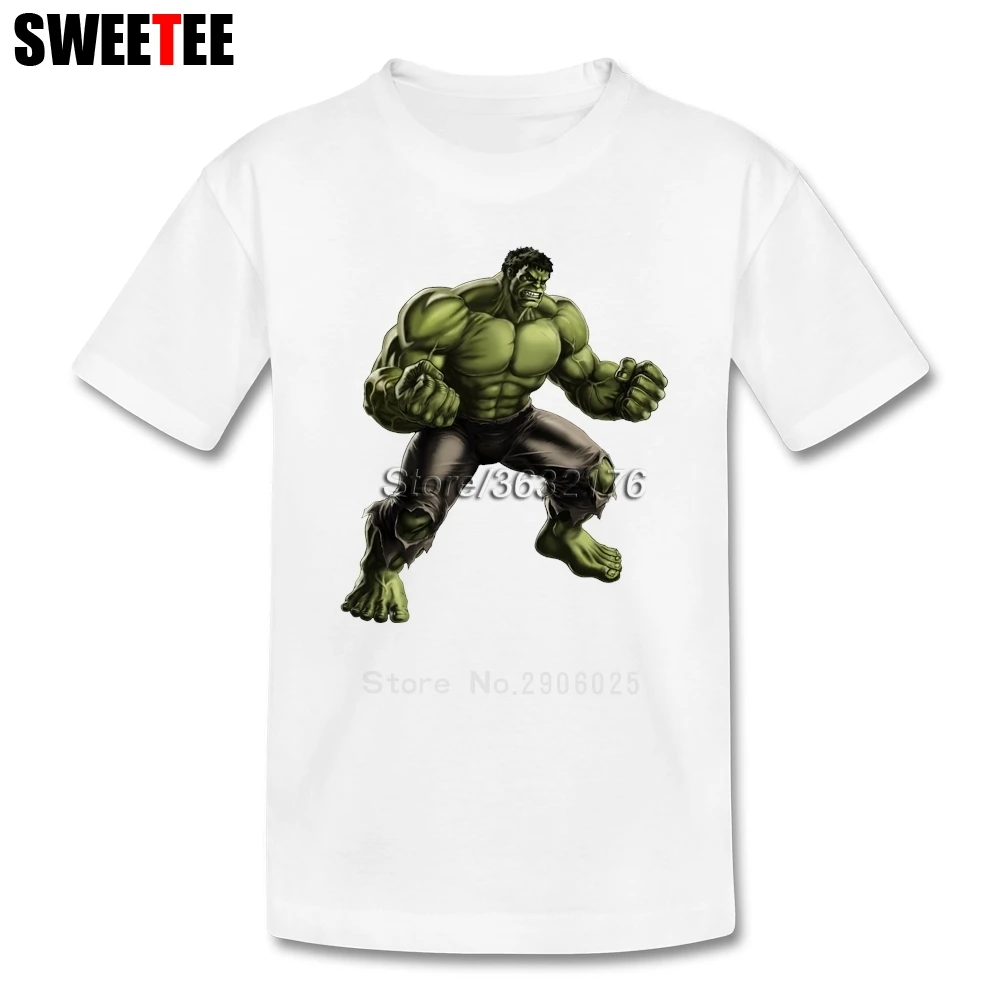 Boy Girl T Shirt Baby Costume 2018 Avengers Hulk Infant Cotton Tshirt