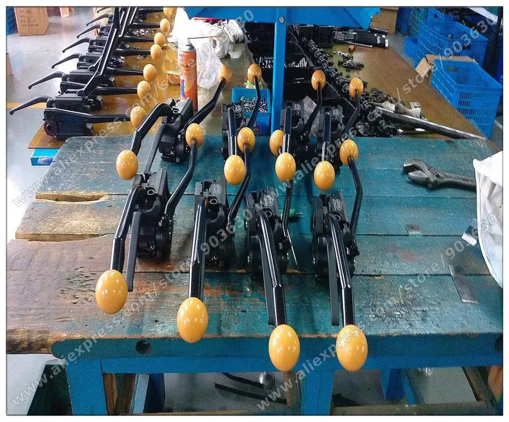 A333 Manual Steel Strapping Tool without Seals handheld strapping ,wooden case packaging equipment,portable packer for 13-19mm