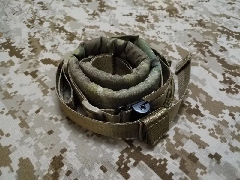 

BLueCamp (Padded) 2 point MK2 Sling Quick Adjust Airsoft Paintball Rifle Gun Strap Hunting MC color