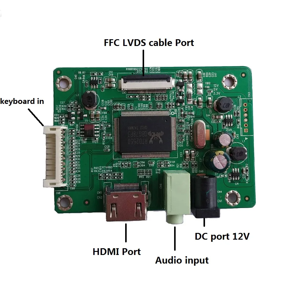 HDMI светодиодный ПИД мини контроллер драйвер платы комплект для 14,0 "B140XW01 V4 1366X768 Панель Экран монитор