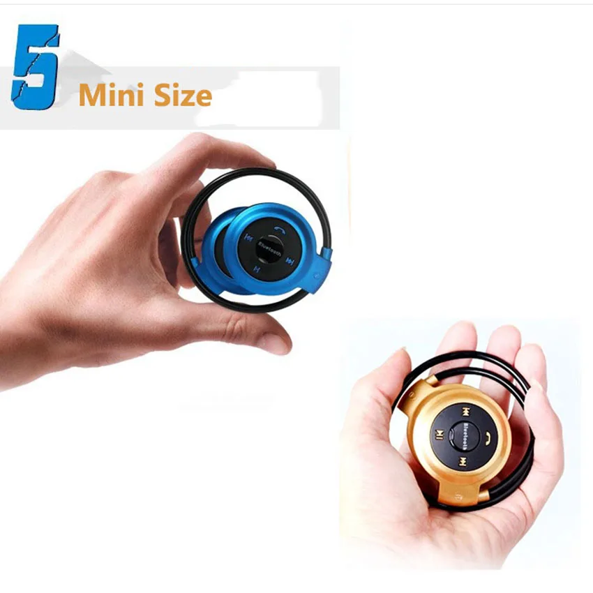 Mini 503 спортивные беспроводные Bluetooth наушники стерео MP3 музыкальный плеер