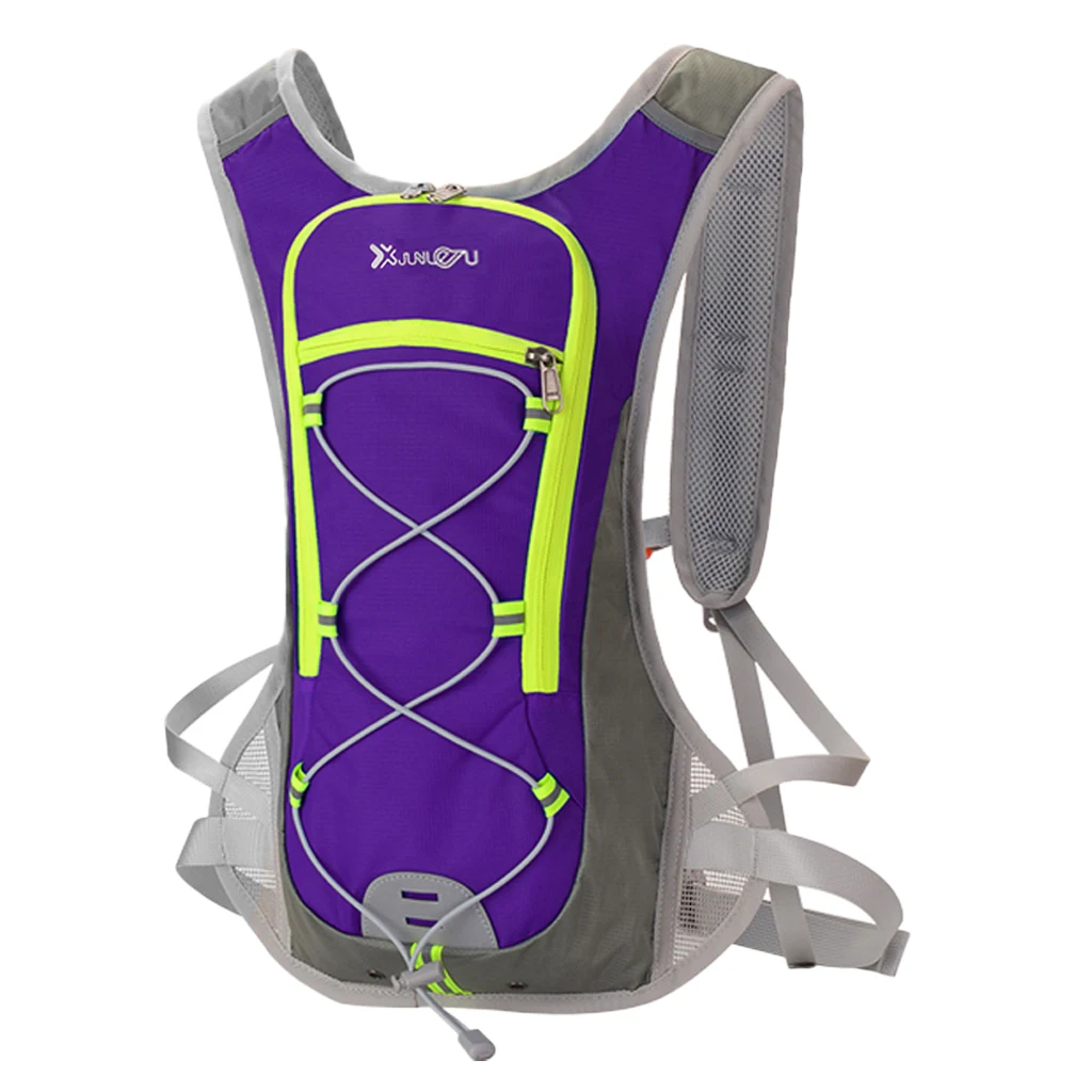 2L Water Backpack Hydration Pack Camping Water Bladder Bag Pouch Waterproof Nylon for Outdoor Sports Hiking Climbing Cycling