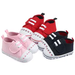 Детские первые ходунки модная детская обувь нескользящая Мягкая подошва кроссовки для малышей