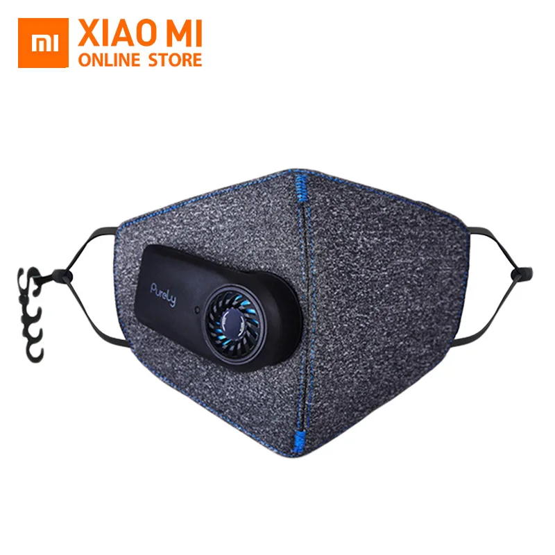 

Xiaomi Purely Anti-Pollution Air Sport Mask with PM2.5 550mAh Rechargeable Filter Three-dimensional Structure Excellent Purify