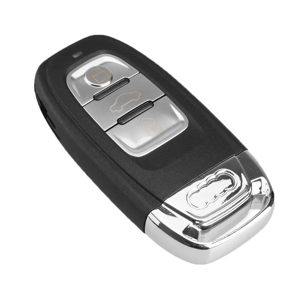 3 кнопки автомобиль дистанционного брелока чехла для Audi A3 A4 A5 A6 A8 Quattro Q5 Q7 3 пуговицы