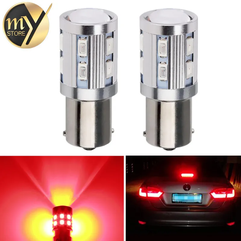 20 шт. 1156 BA15S 12 SMD Samsung 5730 led высокая мощность лампы p21w R5W Автомобильные светодиодные