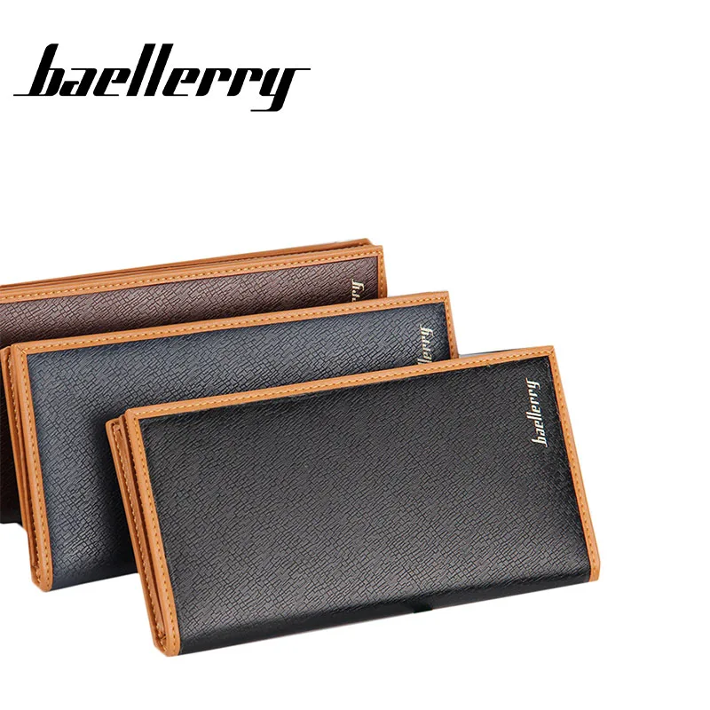 

Strip Simple baellerry wallet leisure men's wallet long paragraph wallet business multi-card wallet