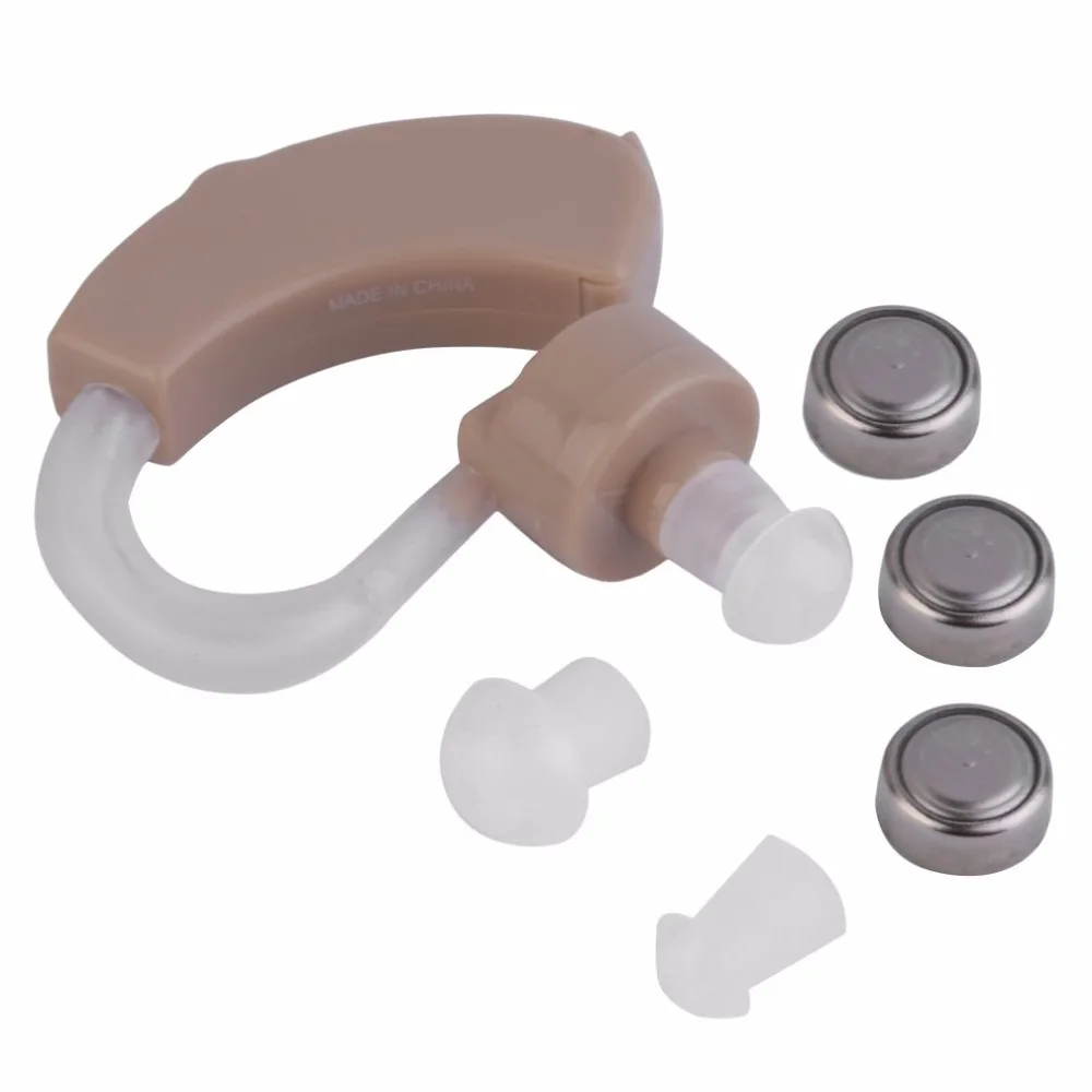 

Cheapest Mini Digital Hearing Aid Enhancer Behind The Ear Sound Amplifier Adjustable Hearing Aids For The Elderly Deaf Ear Care