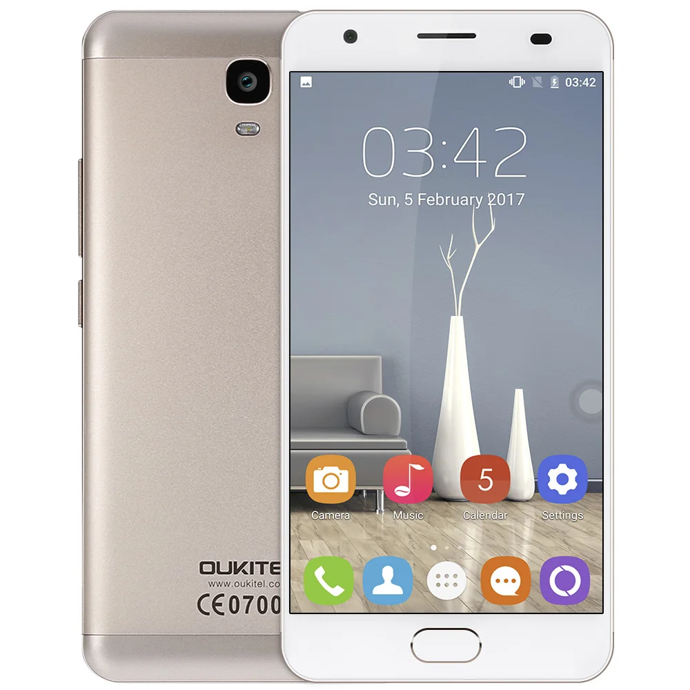 OUKITEL OK6000 Плюс/K6000 плюс SA смартфон 4G 16MP 5,5 ''Android 7,0 mtk6750t восемь ядер 1,5 ГГц 4G B + 6 4G B 6080 мАч мобильного телефона