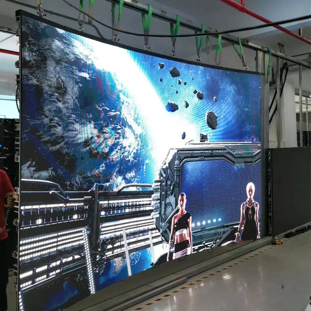 Высокое разрешение 256x128 точек matix P2 внутренний светодиодный дисплей модуль мм RGB