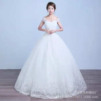 

Simple Elegant Organza Tulle Wedding Dress A line Cap Sleeve Custom Made Arab Wedding Dresses Appliques Bridal Dress Gown