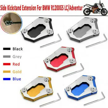 

ALUMINUM KICK STAND SIDE EXTENSION FOOT PAD FIT FOR BMW R1200GS LC / ADVENTUR UK