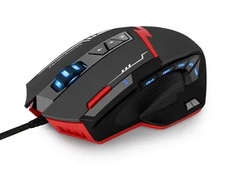 

Dropshipping Concise and vogue style Zelotes C15 Gaming Mouse 7000 DPI 13 Programmable Buttons RGB LED Customizable 18#822