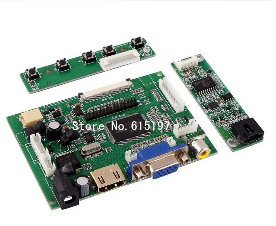 Skylarpu 7'' LCD for INNOLUX Raspberry Pi LCD Touch Screen Display Monitor AT070TN90 Touchscreen Kit HDMI VGA Input Driver Board