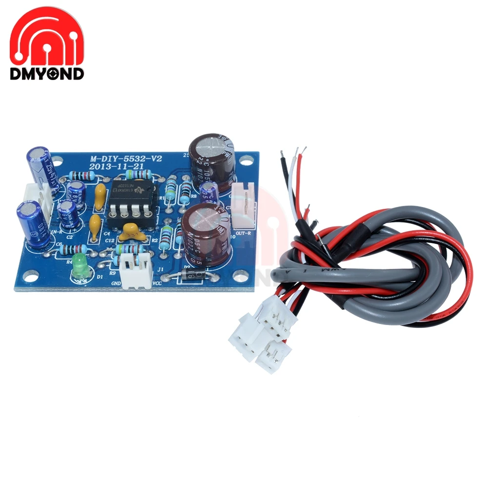 Предусилительный модуль NE5532 DC 12V 35V Hi Fi мА усилитель сигнала Bluetooth плата