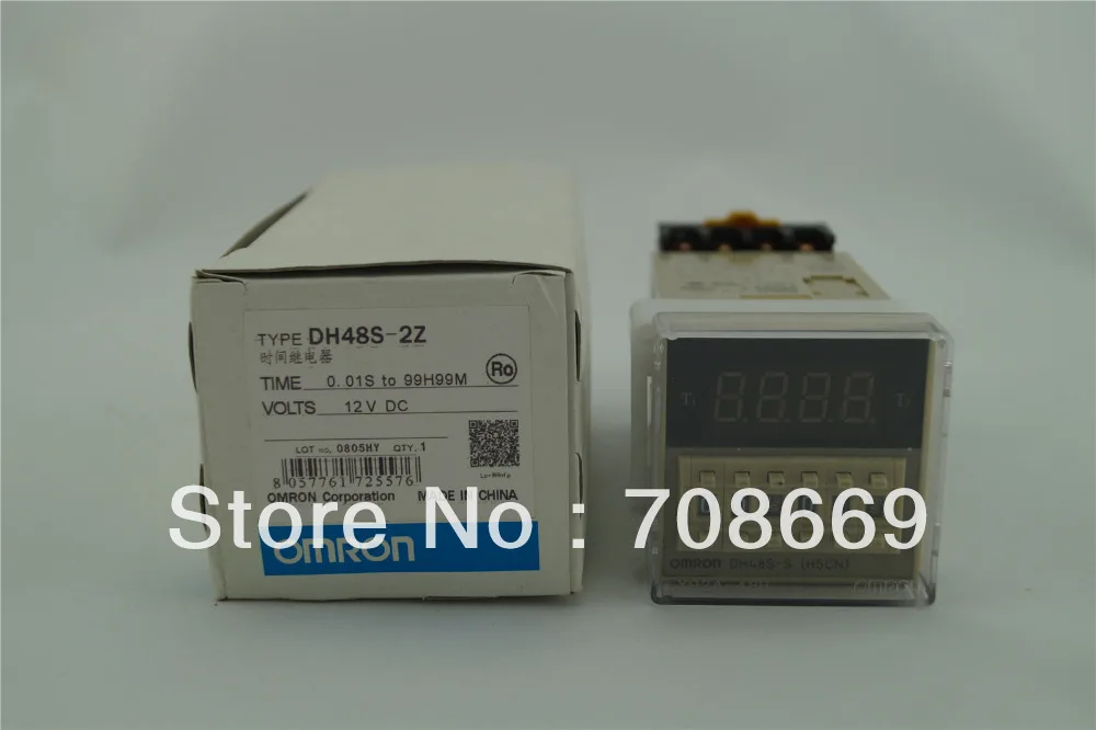 

12VDC New Programmable DH48S 2Z Time Delay Relay Counter 0.01S-99H99M