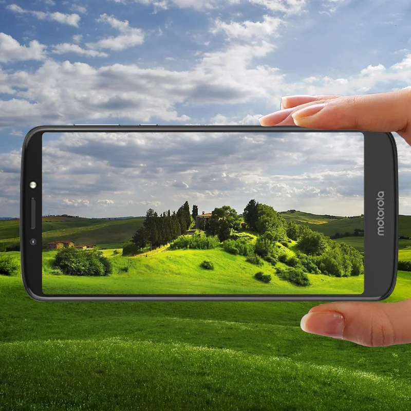 Для Motorola Moto E 5th защита от отпечатков пальцев жесткая стеклянная пленка для E5