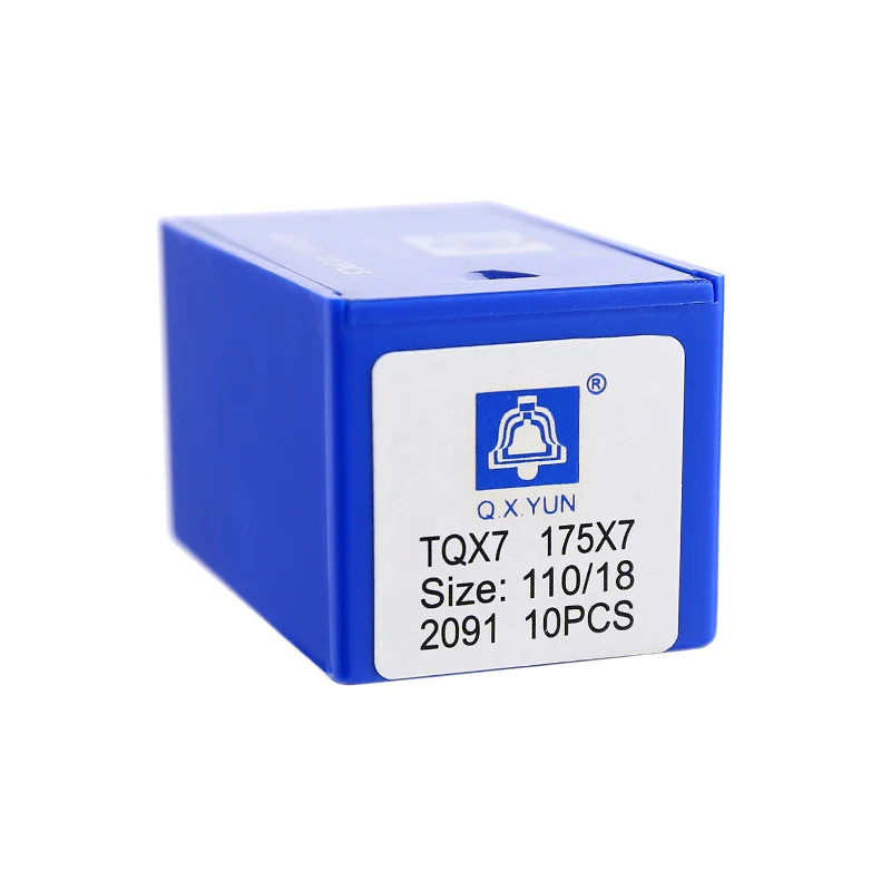 100 шт. TQX7 TQ7 175X7 90/14#16#18#11#12#9# QXYUN швейные иглы аксессуары для промышленной швейной машины - Цвет: 18