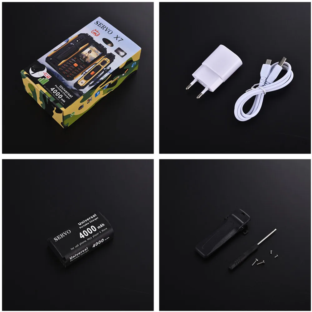 Оригинальный серво X7 2 4 "Три sim карты мобильного телефона антенна для