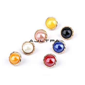 

2000Pcs 12.5MM Pearl Buttons Adult Women Clothes Sewing DIY Decorate Accessories