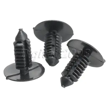 

Yetaha 50Pcs Car Roof Clips Fasteners Auto Trunk Fender Bumper Plastic Retainer Rivets Universal For Chrysler Toyota Nissan BMW