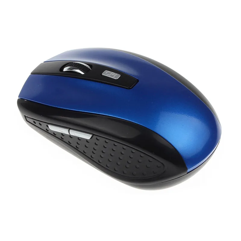 

Portable 2.4G Wireless Optical Mouse 10-15M High Precision Mini Durable Gaming Mouse for PC PC Laptop Players Blue #10