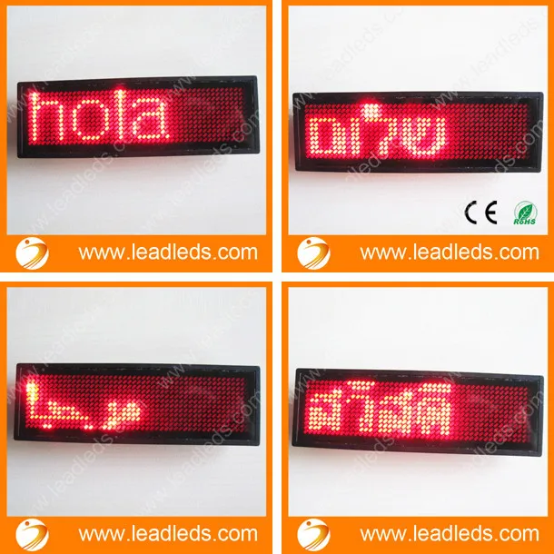 LED Name Badge LED Name Badge LED Name Badge LED Name Badge (1)