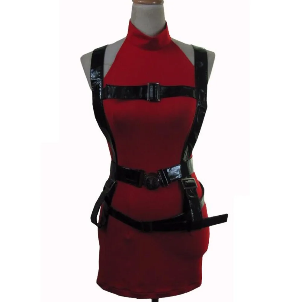 

Resident Evil 2 Ada Wong Cosplay Costume Lolita Girls dress Tailor Made Halloween Carnival Cosplay costume kimono outfit