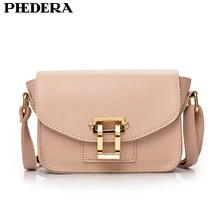 PHEDERA Brand Fashion Small Summer Flap Bag for Women PU Leather Female Crossbody Bags Pink/Red Lady Messenger Bag 2017 New PHEDERA Brand Fashion Small Summer Flap Bag for Women PU Leather Female Crossbody Bags Pink/Red Lady Messenger Bag 2017 New