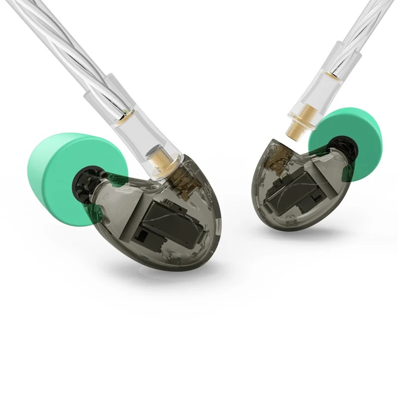 NICEHCK DT300 Pro 3BA привод в ухо наушник 3 сбалансированных арматуры съемный Отсоединяемый MMCX кабель HIFI монитор спортивные наушники