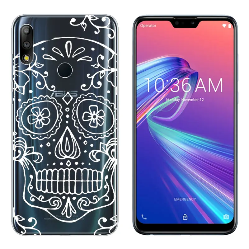 Case for Asus ZB631KL Zenfone Max Pro M2 Silicone ZB633KL Zenfone Max M2 Cover Transparent ZB 631KL Soft TPU ZB633 KL Fundas  (10)