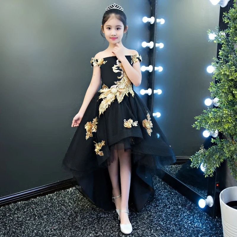 black gown for birthday party