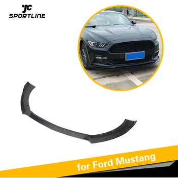

Carbon Fiber / FRP Front Bumper Lip Spoiler Chin Apron Splitters for Ford Mustang Coupe Convertible 2-Door 2015 2016 2017