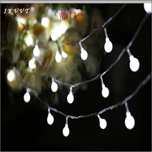 Battery powered 1M 2M 3M 5M 10M 20M fairy flower ball LED string Christmas holiday wedding garland winter party decorations Battery powered 1M 2M 3M 5M 10M 20M fairy flower ball LED string Christmas holiday wedding garland winter party decorations
