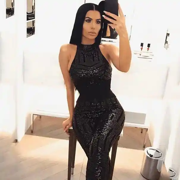 jumpsuit glitter dames