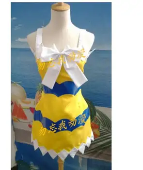 

Japan Anime Costume Cosplay Fairy Tail Wendy Marvell cosplay summer dress Halloween costumes